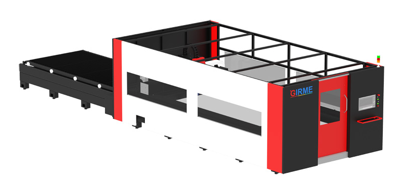 Closed Canopy (Single Pallet / Pallet Changer) - Fiber Laser Cutting Machines / Cutters