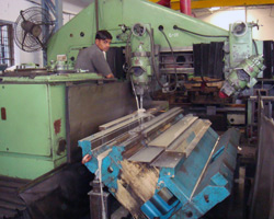 surface grinding work